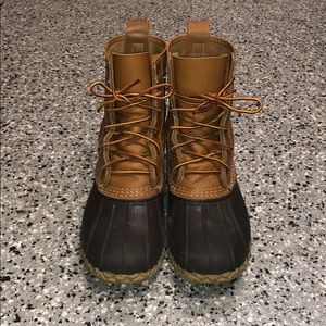 Moderately Worn LL Bean Bean Boots